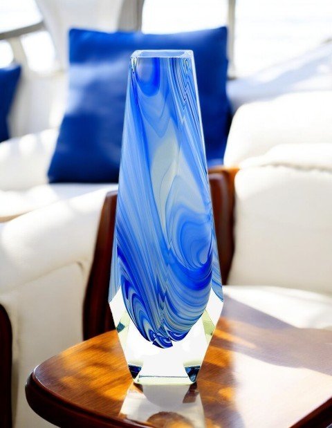 Swirl edition - Goccia vase - Glass of Murano
