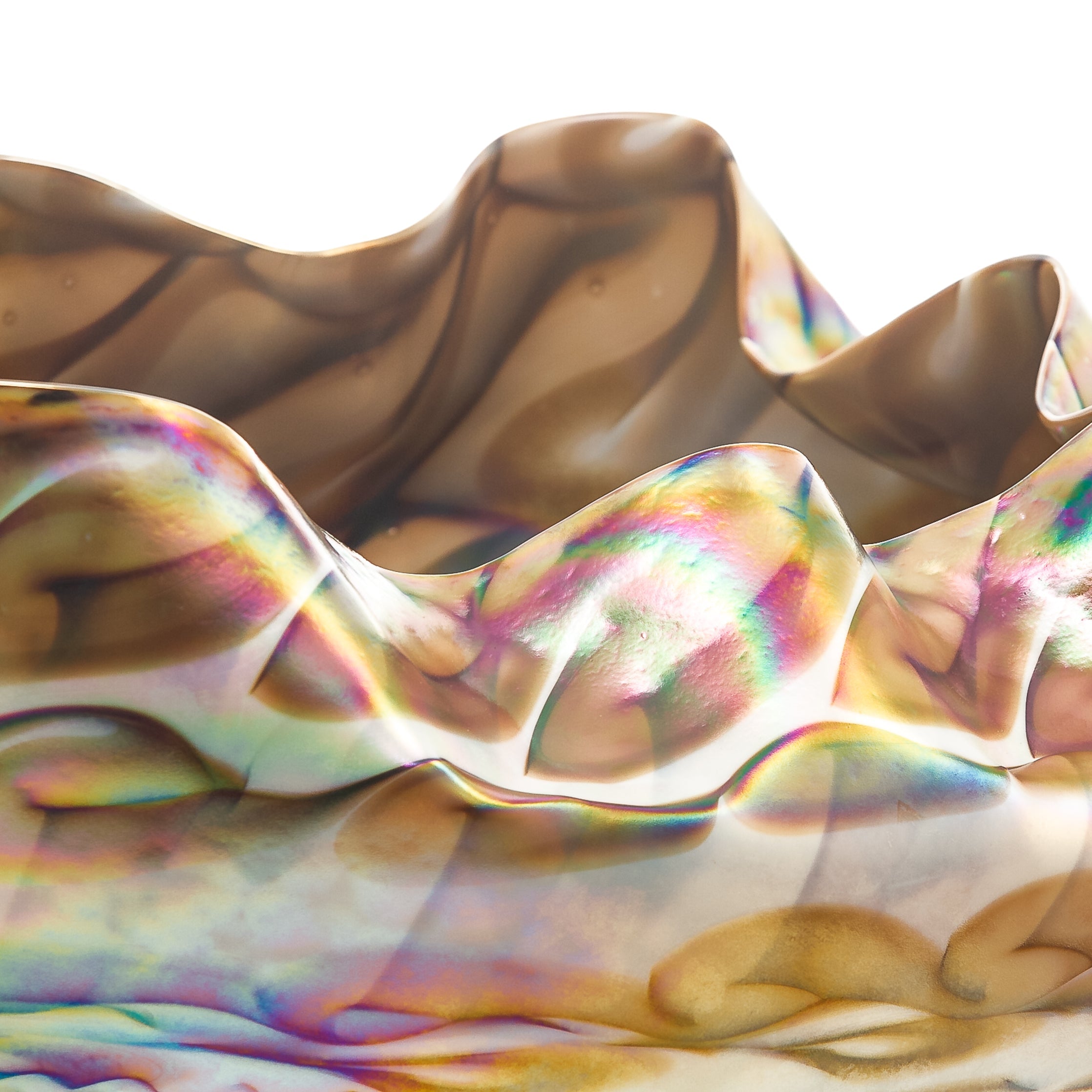 Caribbean BIG Glass Centrepiece - Glass of Murano - Large Murano Glass bowl