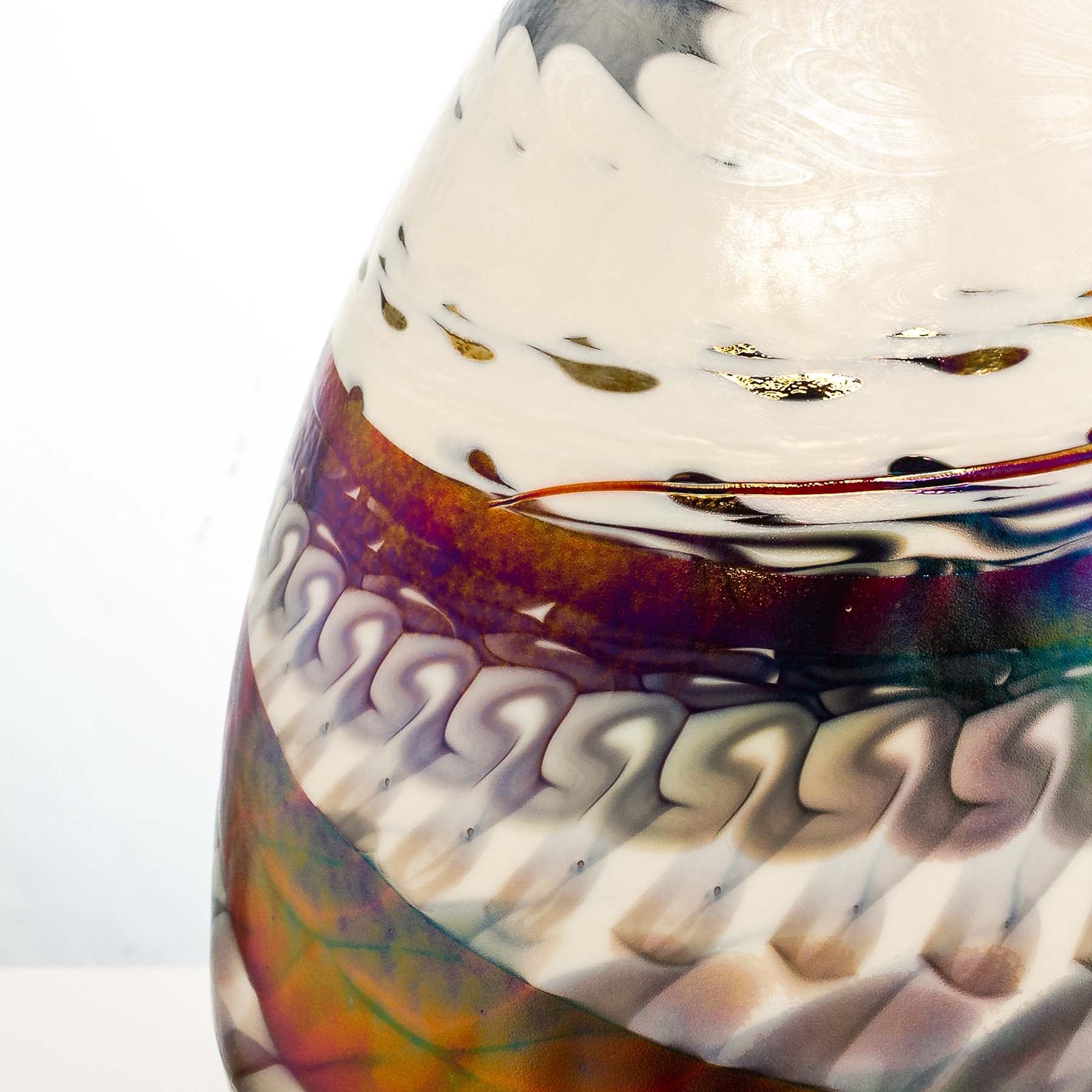 Elevated Zaire Vase - Glass of Murano