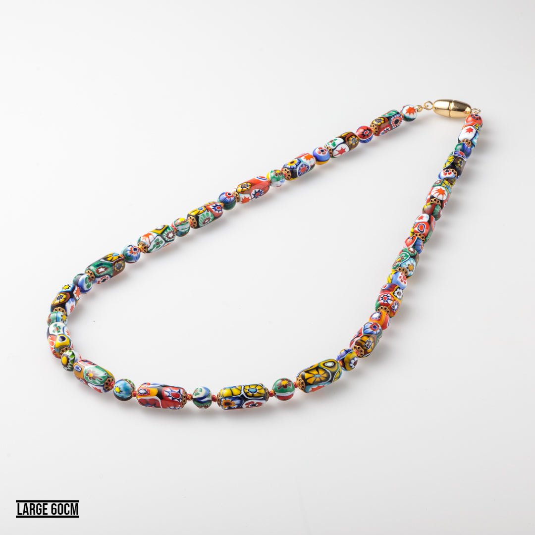 Extender edition Glass Necklace - Millefiori - Glass of Murano