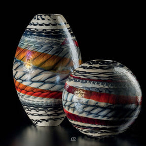 Spherical Zaire Vase - Glass of Murano
