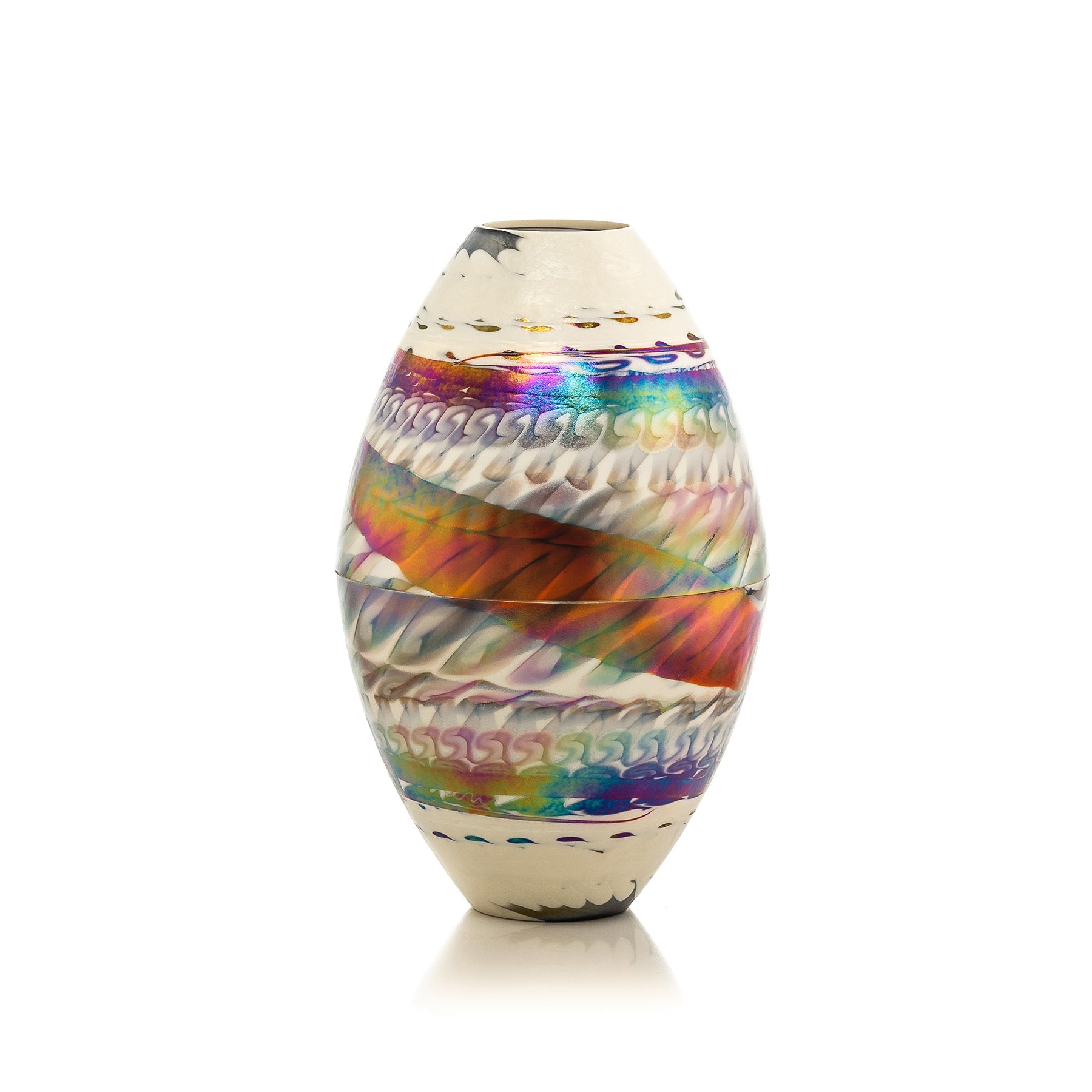 Elevated Zaire Vase - Glass of Murano