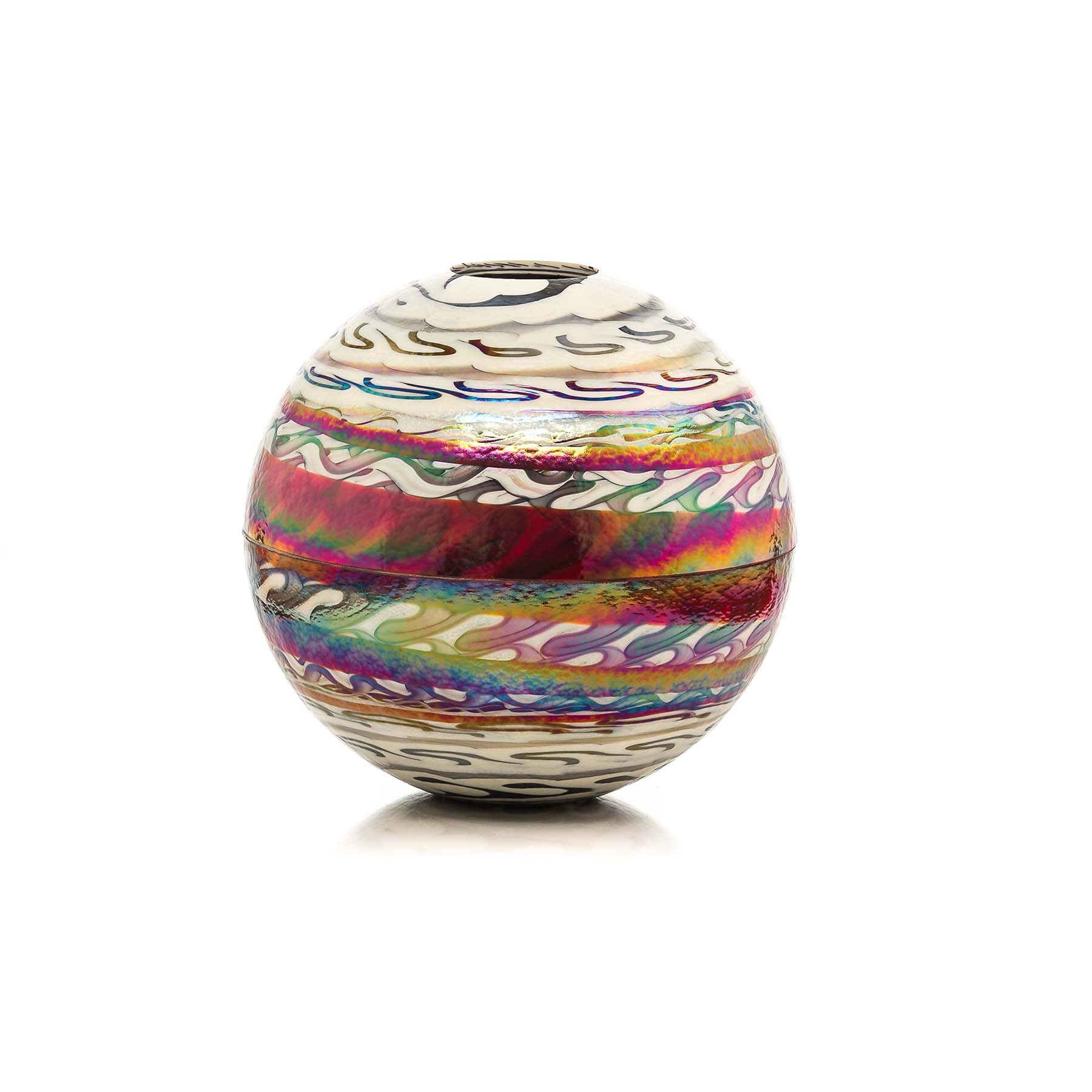 Spherical Zaire Vase - Glass of Murano