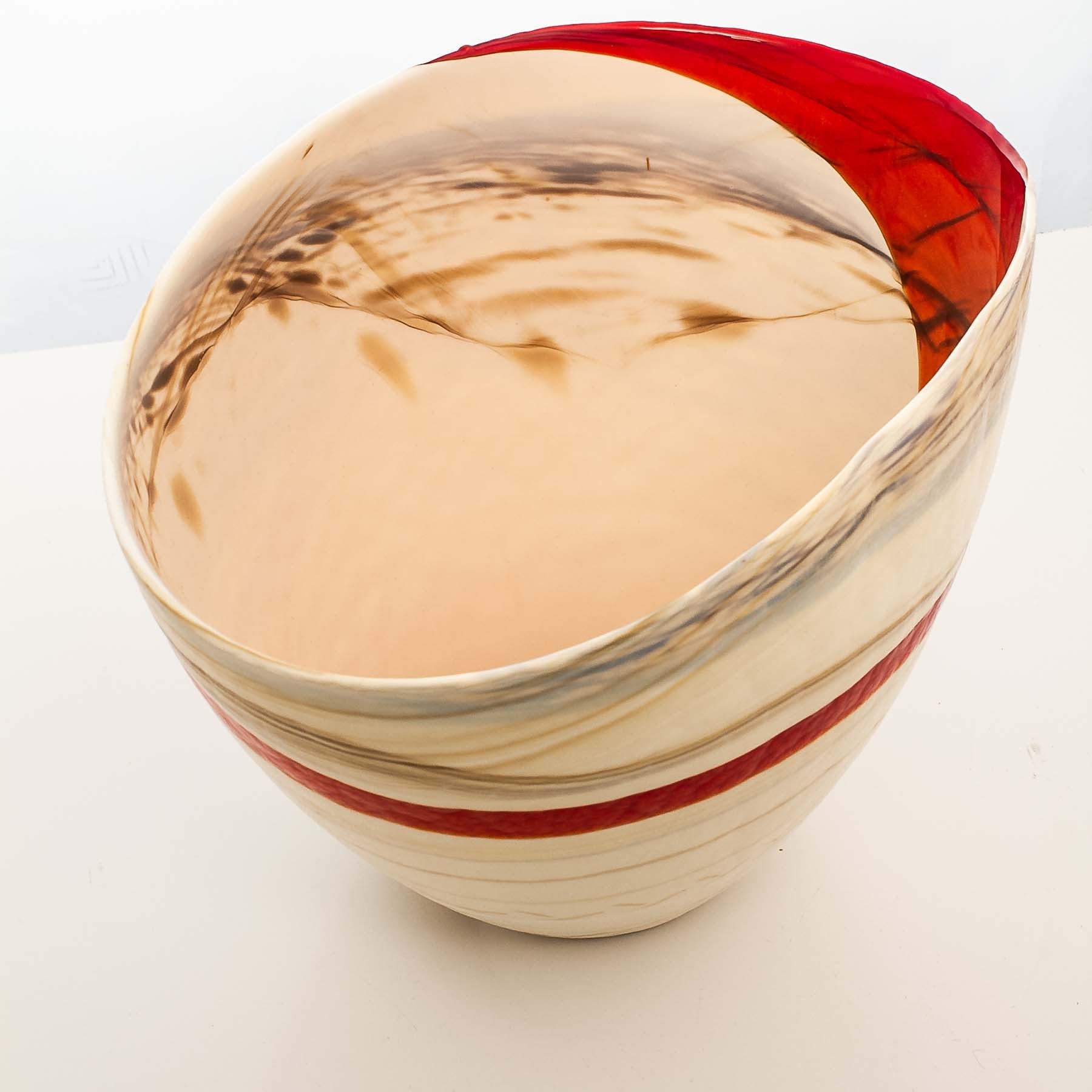 The Red collection - Glass Vase - Glass of Murano