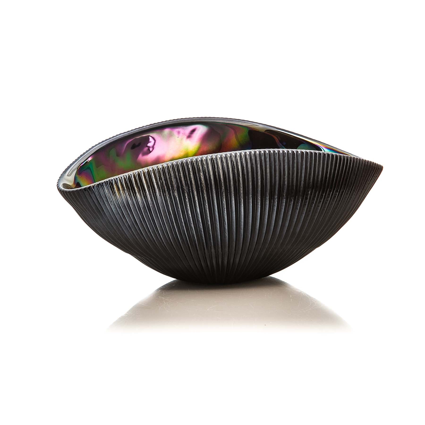 The Mono shell - Jet Black edition - Glass of Murano