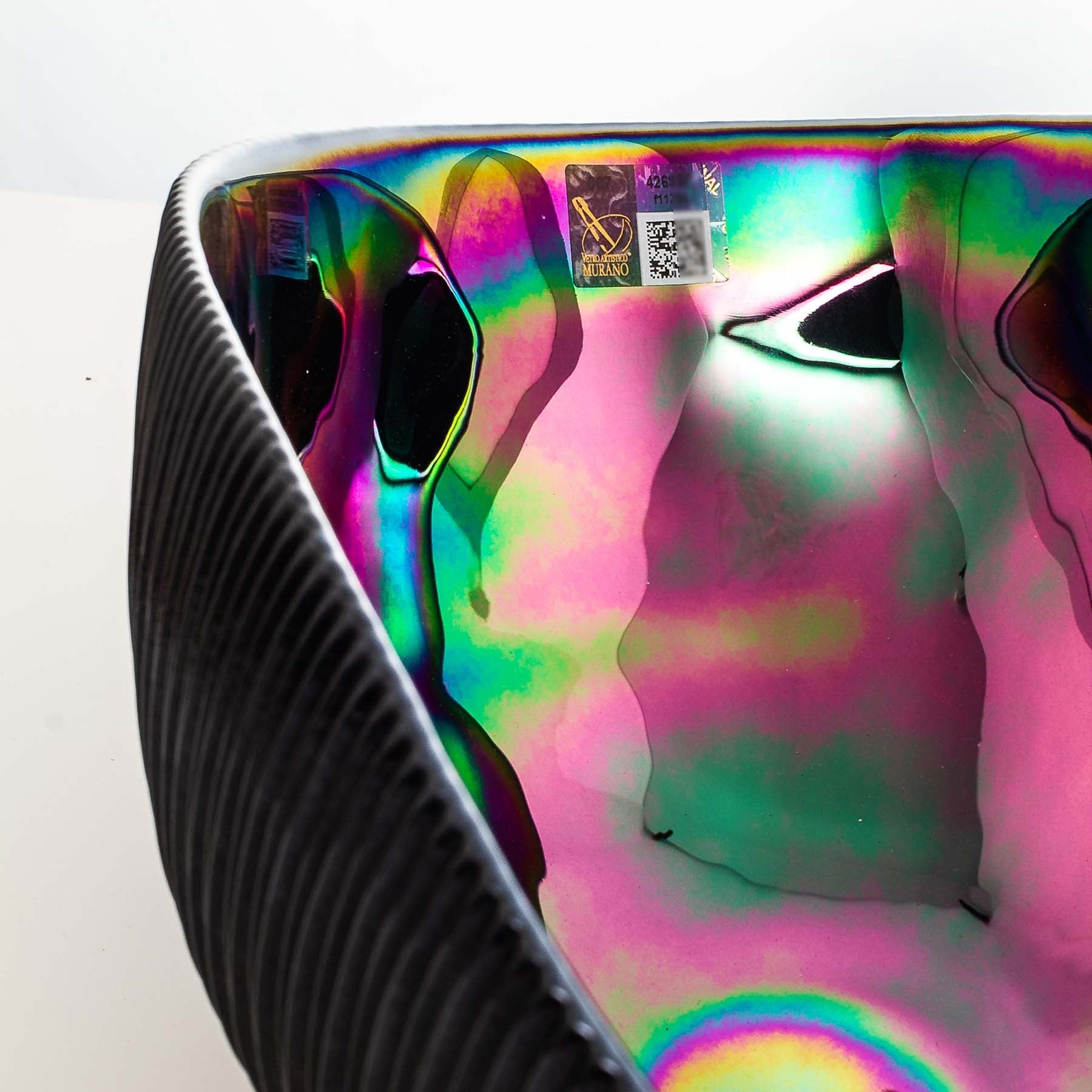 The Mono shell - Jet Black edition - Glass of Murano