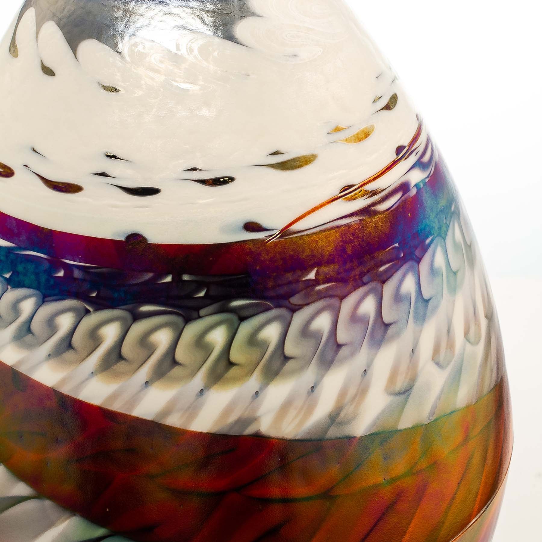 Elevated Zaire Vase - Glass of Murano