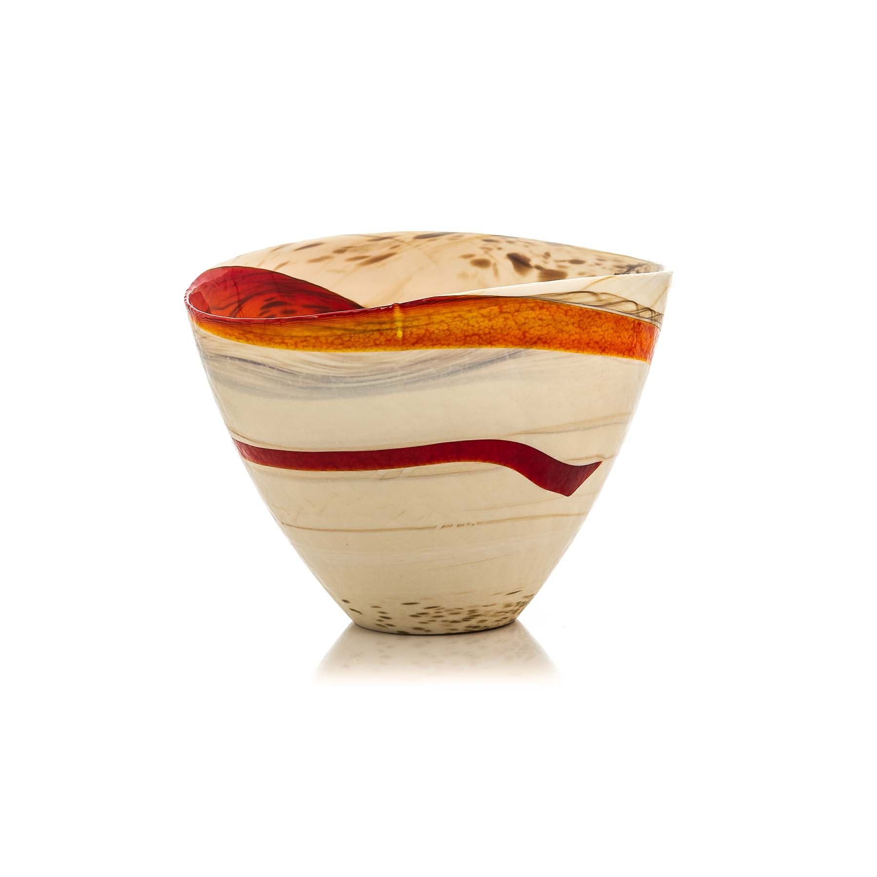 The Red collection - Glass Vase - Glass of Murano